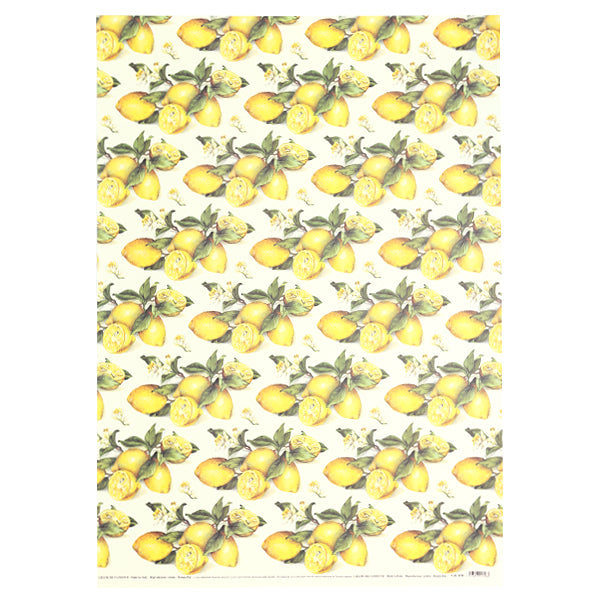 Tassotti Wrapping Paper, 1698 (Lemon)