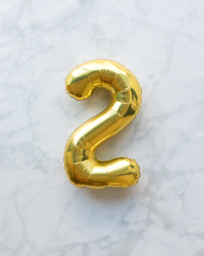 The Big Game - 16in Individual Foil Number