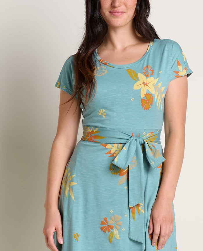 Toad & Co - Women's Cue Wrap Short Sleeve Dress