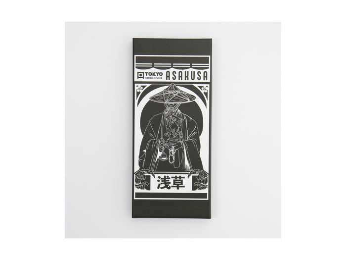 Tokyo Design Chopstick Gift set 5pc Square Black - Gift Boxed