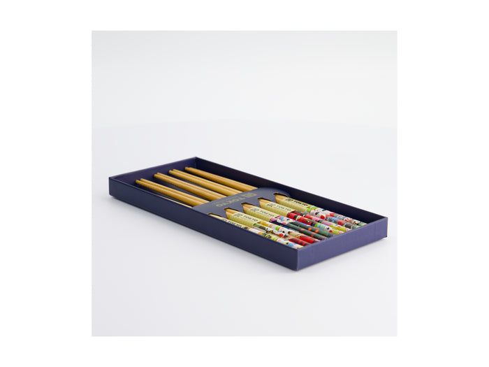 Tokyo Design Chopstick Giftset 5pc Lucky & Koinobori Gift Boxed