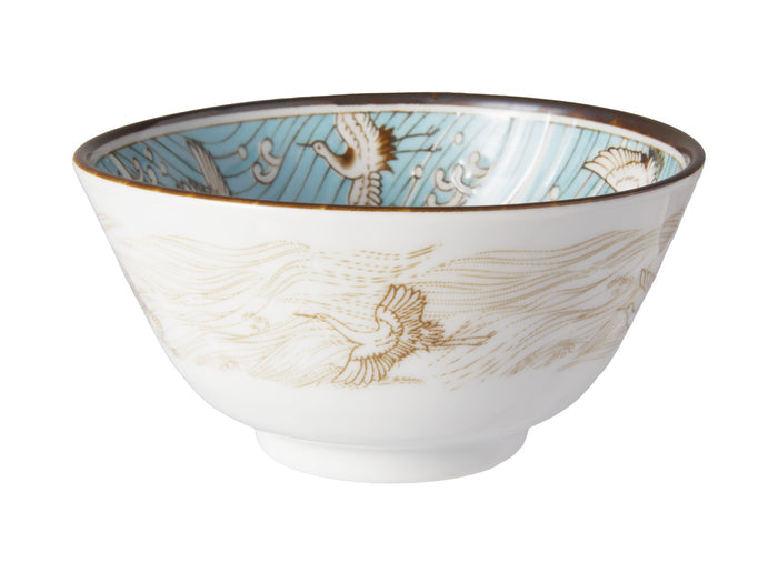Tokyo Design Crane Bowl 12x6.4cm - Light Blue