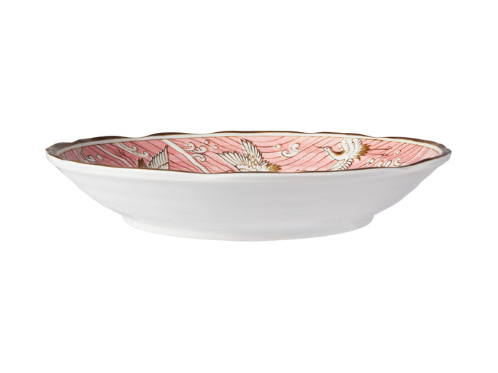 Tokyo Design Crane Plate 22cm - Pink