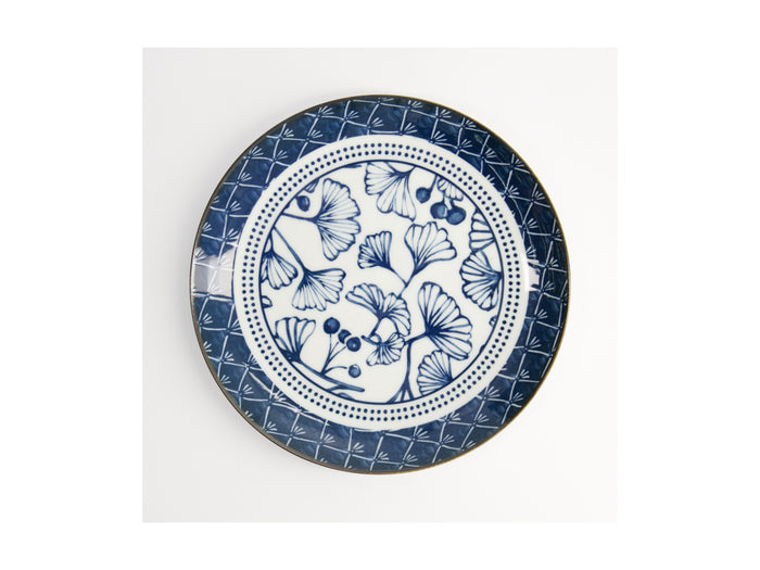 Tokyo Design Flora Japonica Plate 20cm - Gingko