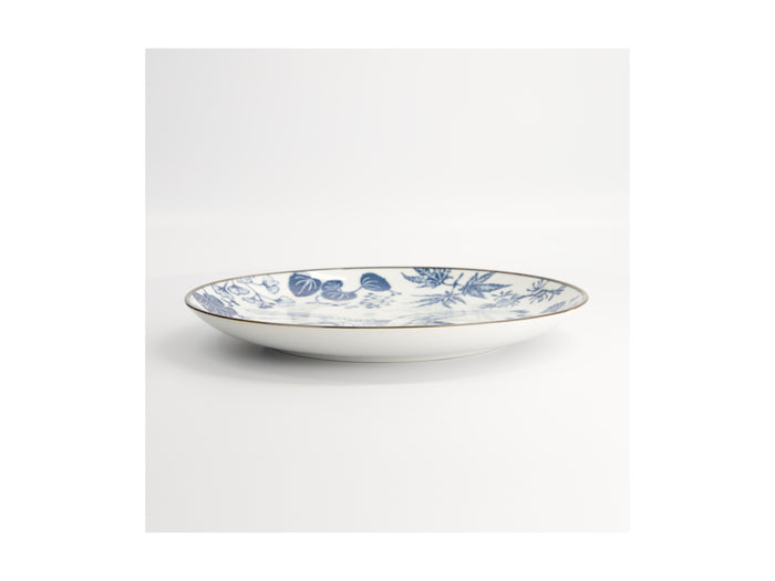 Tokyo Design Flora Japonica Plate 25cm - Crane