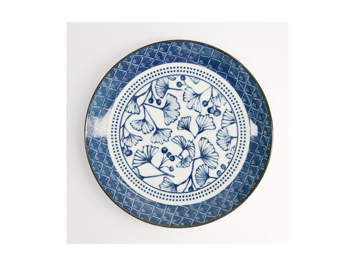 Tokyo Design Flora Japonica Plate 25cm - Gingko