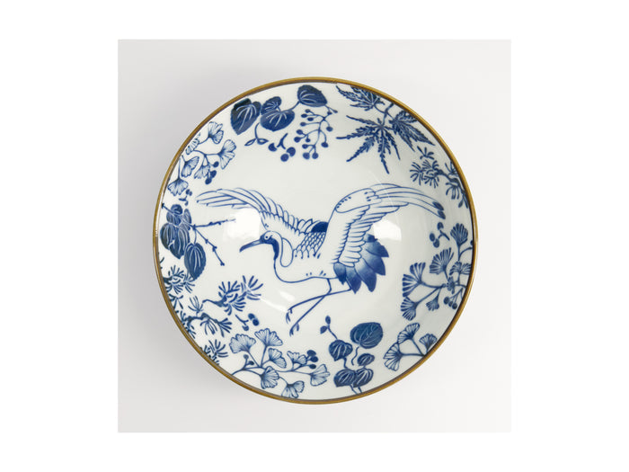 Tokyo Design Flora Japonica Ramen Bowl 21x7cm - Crane