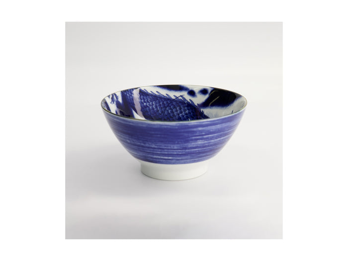 Tokyo Design Japonism Tendon Bowl 17x8cm - Blue Dragon