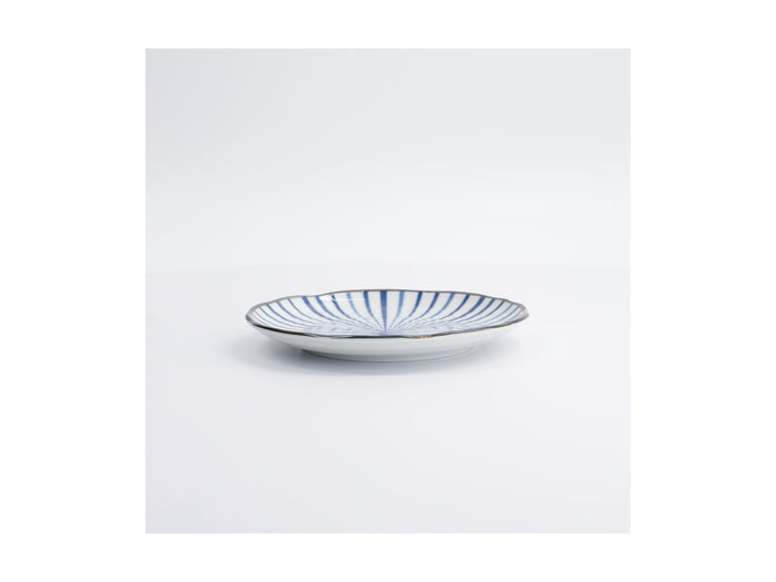 Tokyo Design Natsu Tokusa Plate Blue - 16.5cm