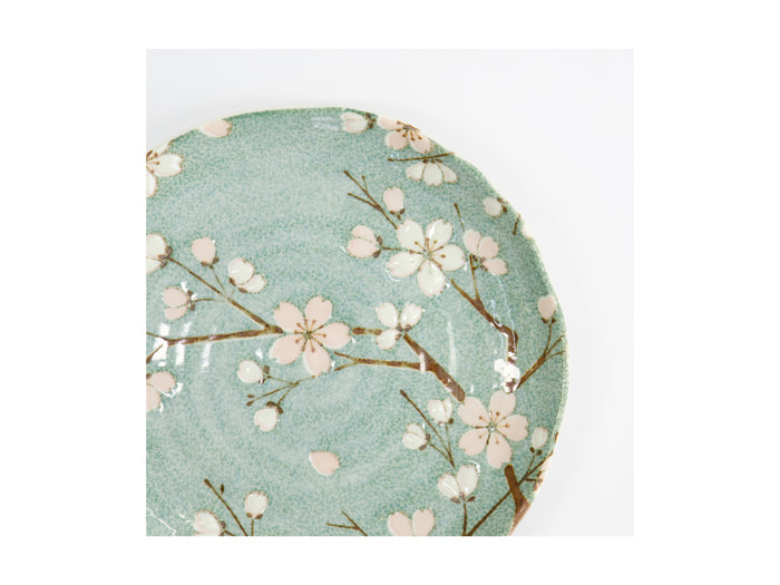 Tokyo Design Studio Fujisakura Plate 16.5x2cm Green