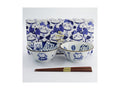 Tokyo Design Studio Kawaii Cat Neko Bowl 2pc With Chopsticks - White Cat - Gift Boxed - Made In Japan