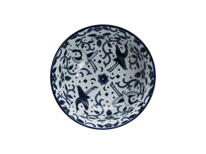 Tokyo Design Tokyo Blue Maizuru Ramen Bowl Blue  - 21x8.5cm