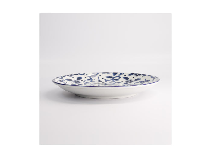 Tokyo Design Tokyo Blue Maizuru Round Plate Blue -  25cm