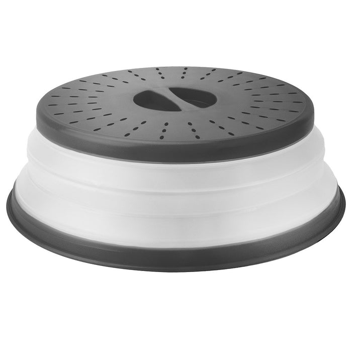 Tovolo Collapsible Large Microwave Food Cover 32cm - Charcoal