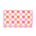 Travel Jewelry Roll Bag | Checkered