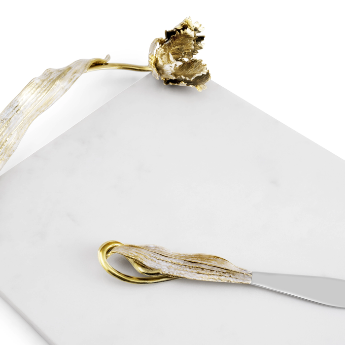 Tulip Cheese Board with Knife, Michael Aram - RSVP Style