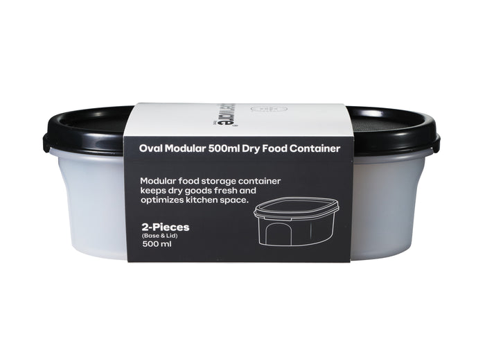 Tupperware Modular Oval Dry Food Container 500ml