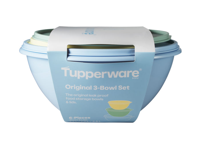Tupperware Original Bowl 1.1L / 1.7L / 2.5L - Set of 3