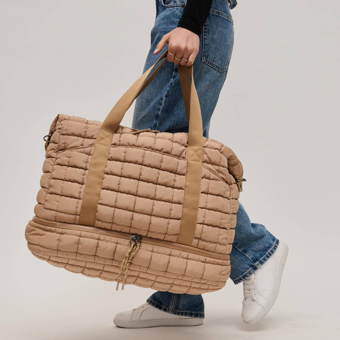 UE | Globetrotter Quilted Nylon Puffer Travel Weekender
