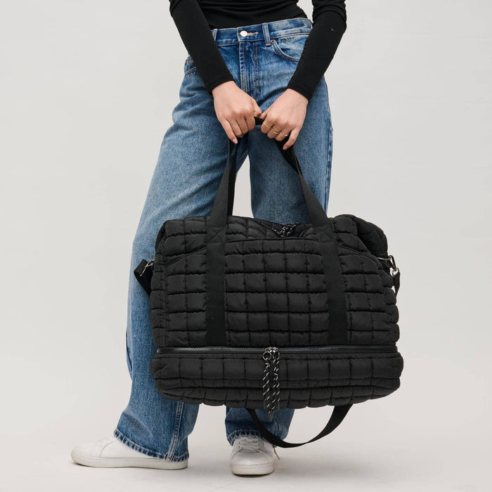 UE | Globetrotter Quilted Nylon Puffer Travel Weekender