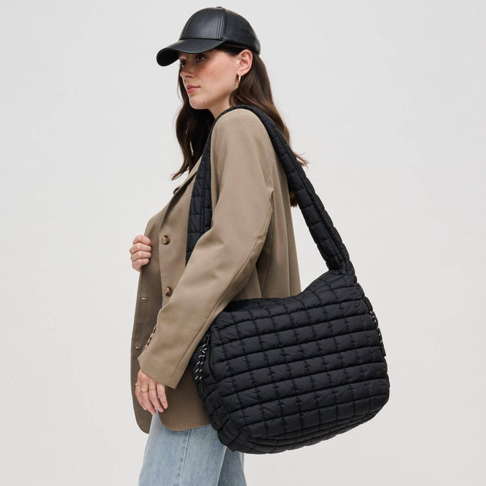 UE | Leda Quilted Nylon Puffer Hobo