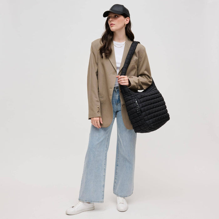 UE | Leda Quilted Nylon Puffer Hobo