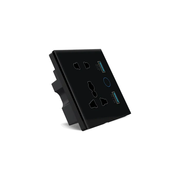 Universal Smart Socket with dual USB