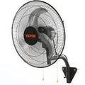 VEVOR 18 in WALL MOUNT FAN OSCILLATING, 3-SPEED HIGH VELOCITY