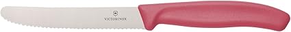 Victorinox Steak & Tomato Knife 11cm - Raspberry Sorbet