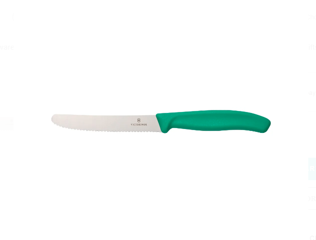 Victorinox Steak & Tomato Knife 11cm - Teal Temptation