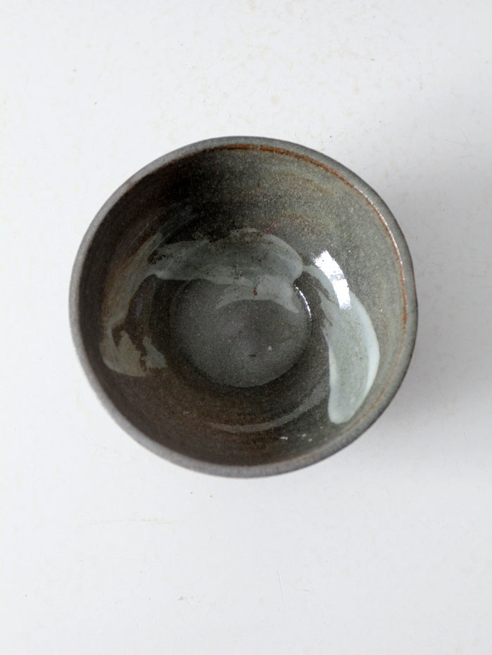 vintage studio pottery bowl