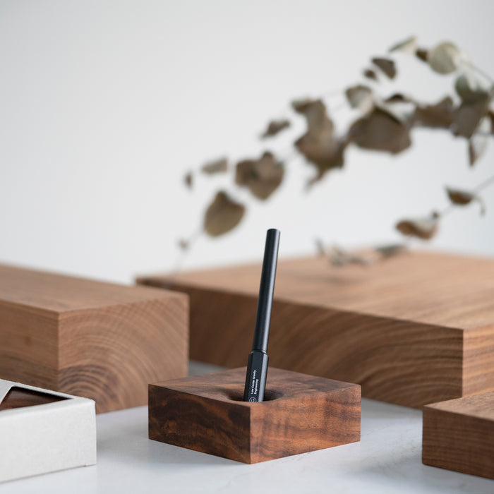 pen holder, wooden pen holder, walnut pen holder, pen stand, zen pen holder, pen holder for desk, unique pen holder for desk, single pen holder for desk, pen holder gift ideas, stationary gift ideas, solid wood pen holder, luxury walnut pen holder, wooden pen stand, modern pen stand, wood pen holder for desk, unique pen holder for desk, wooden desk organizers, single pen holder for desk, best gifts for writers, corporate gift wooden pen holder, executive desk pen holder, wooden pen holder for fountain pen,