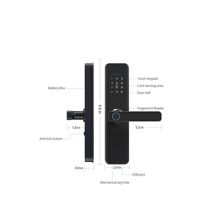 Intelligent Door Lock without Camera