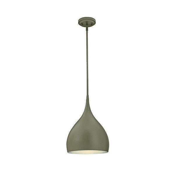 Westinghouse Lighting 11" Matte Grey One-Light Indoor Pendant Light
