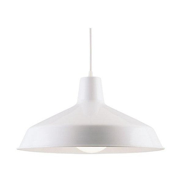 Westinghouse Lighting 8" White One-Light Indoor Pendant Light