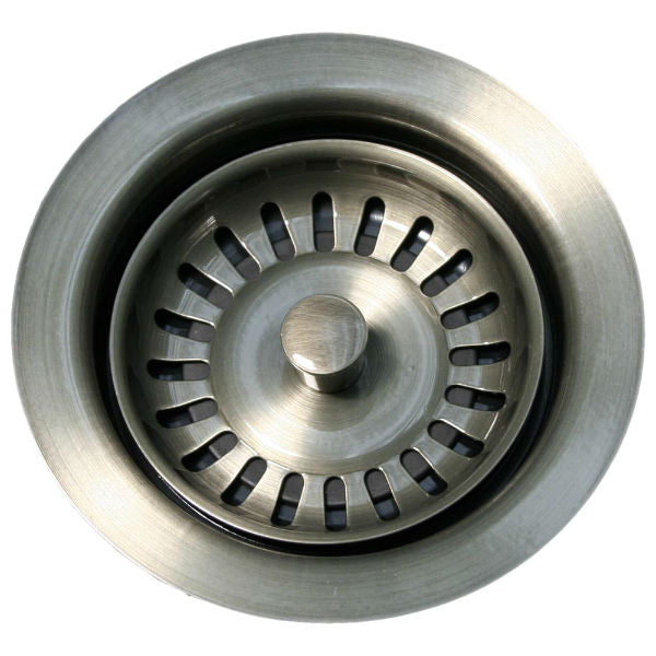 Whitehaus 3 1/2'' Pewter Waste Disposer Trim for Fireclay Sinks WH200 - Annie & Oak