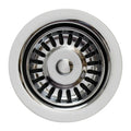 Whitehaus 3 1/2'' Polished Chrome Waste Disposer Trim for Fireclay Sinks WH200 - Annie & Oak