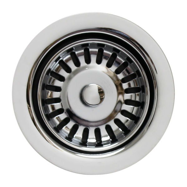 Whitehaus 3 1/2'' Polished Chrome Waste Disposer Trim for Fireclay Sinks WH200 - Annie & Oak