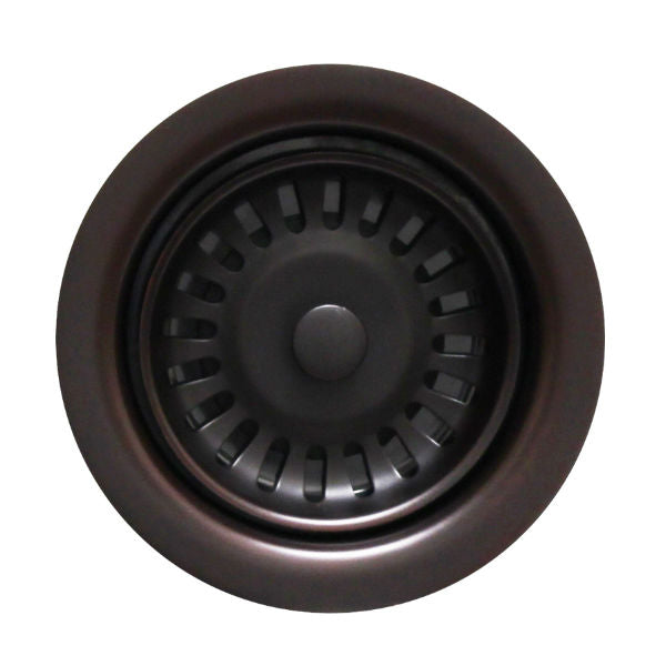 Whitehaus 3 ½” Oil Rubbed Bronze Disposer Trim for Deep Fireclay Sinks WH202 - Annie & Oak