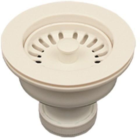 Whitehaus RNW50L 3 1/2 Inch Basket Strainer For Deep Fireclay Sinks - Annie & Oak