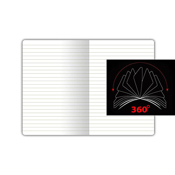 Zequenz International Zequenz 360° Notebook L (A5), Lined