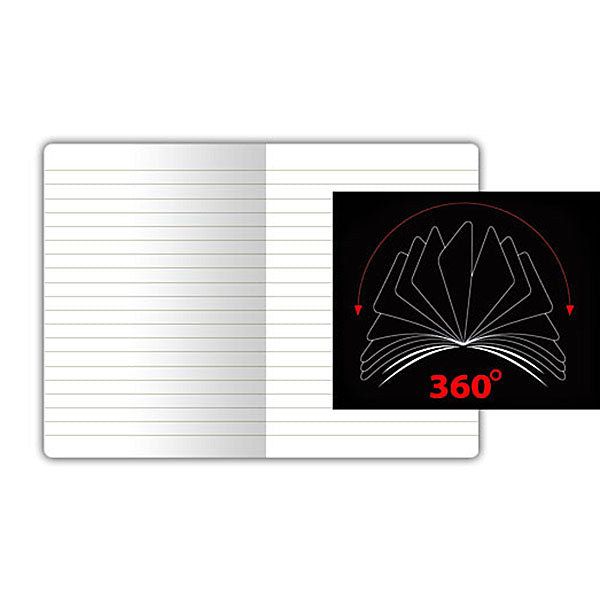 Zequenz International Zequenz 360° Slim Notebook M (B6), Lined
