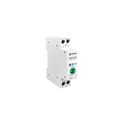 Zigbee Smart Power Switch 40A DIN rail module showing wiring terminals and energy monitoring ports