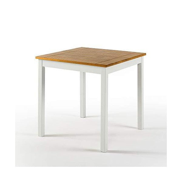 Zinus Becky 29" Farmhouse Square Wood Dining Table