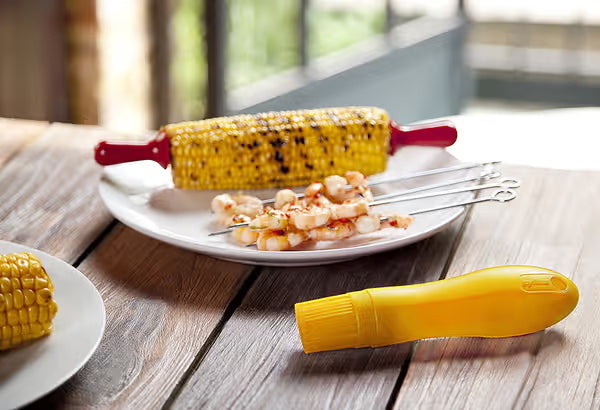 Zyliss Interlocking Corn Holders "Bold" 4 pairs - 3x3cm